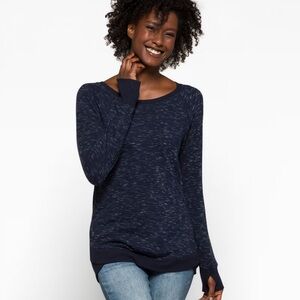 NWT Threads 4 Thought Cannon Tunic Knit Top in Navy size medium
